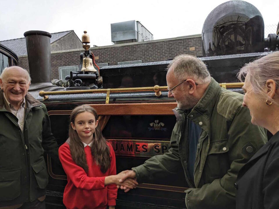 James Spooner Naming Ceremony At The Ffestiniog Railway