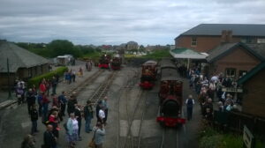 Dolgoch on the Wedding Train