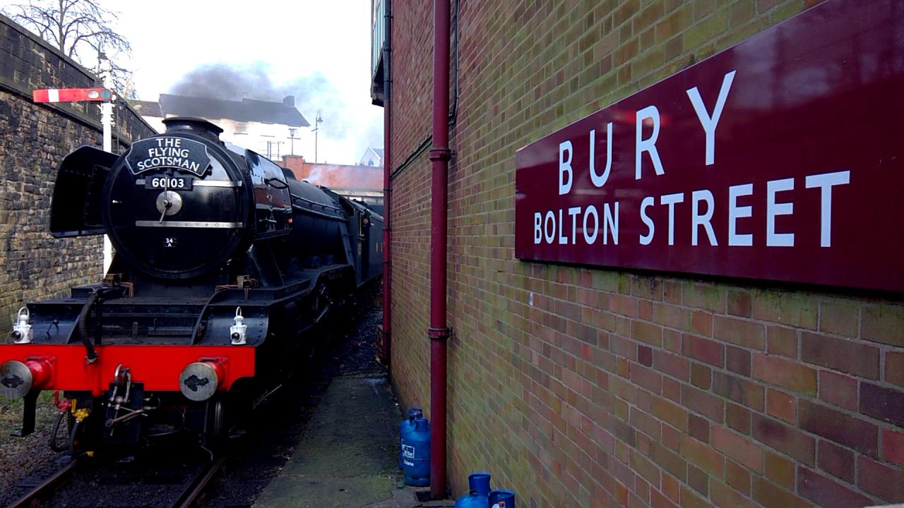 Flying Scotsman at Bury