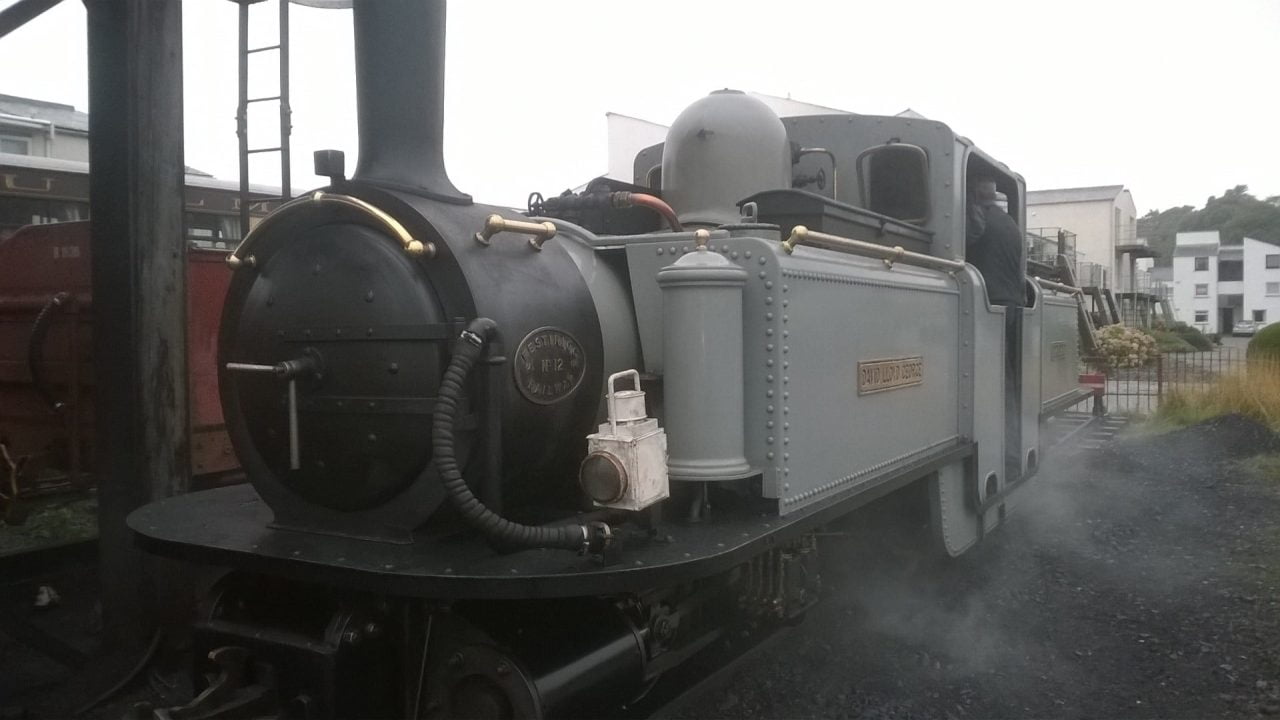 David Lloyd George at Porthmadog