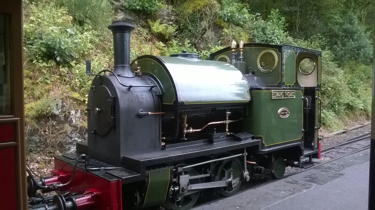 Edward Thomas at Abergynolwyn