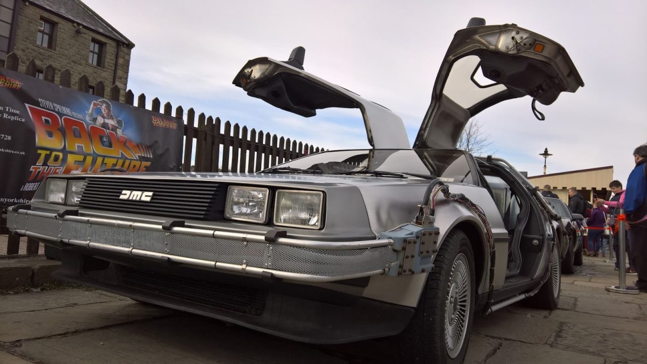 Delorean at the East Lancs Railway