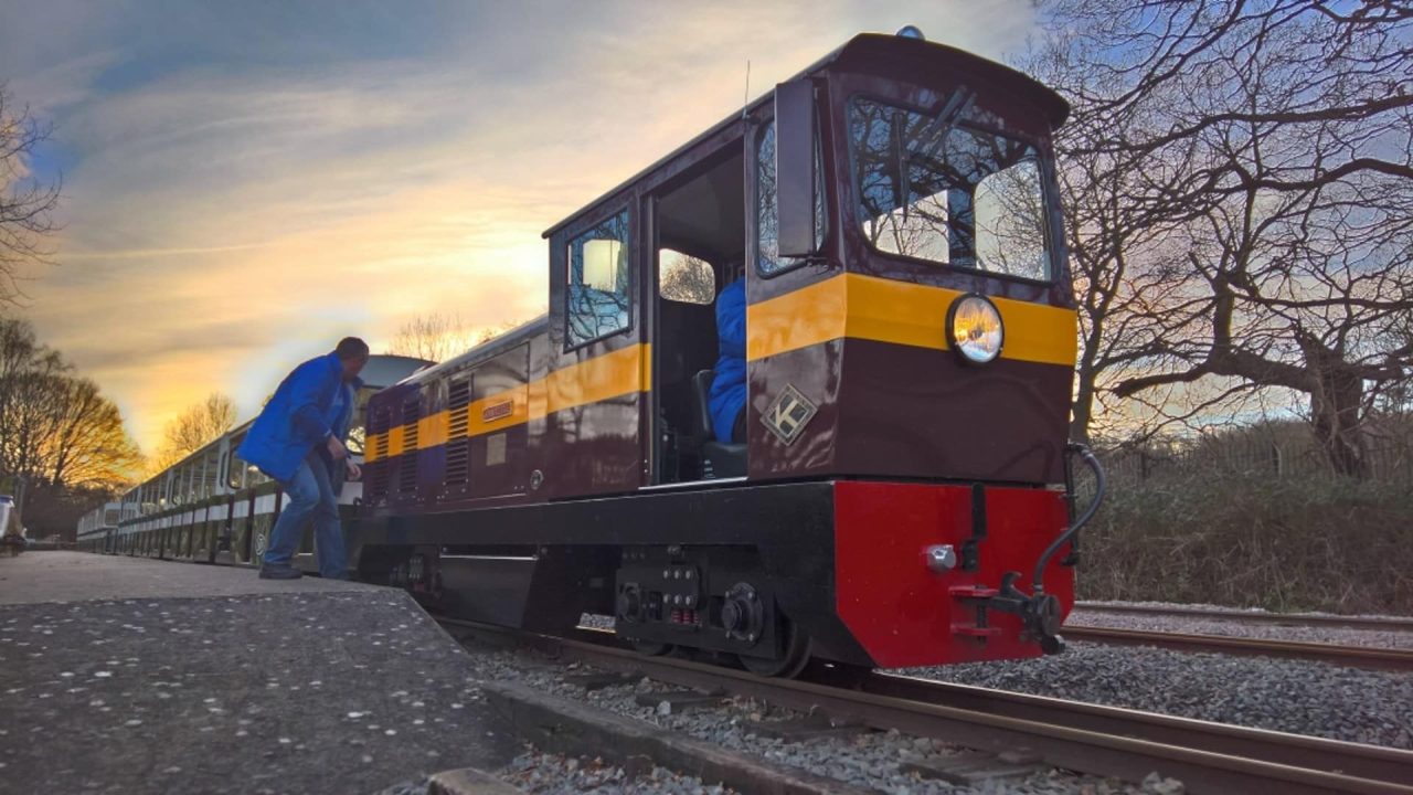 John Rennie on the Ruislip Lido Railway