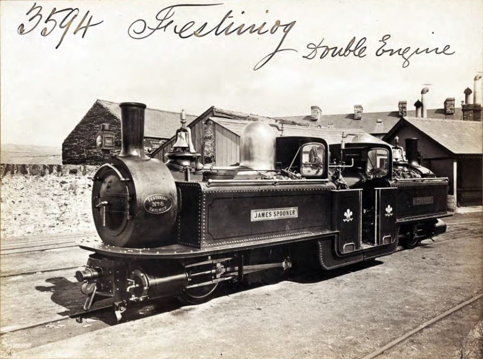 James Spooner is a new build at the Ffestiniog