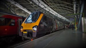 CrossCountry Voyager at Leeds Railway Station