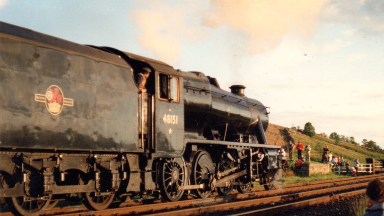 No. 48151 on the Settle and Carlisle