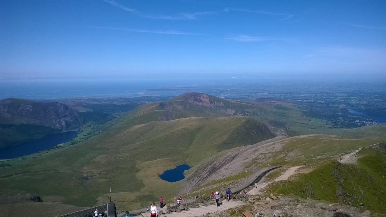 View From Snowdon Summit