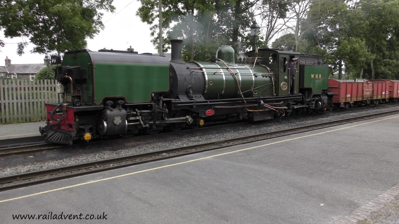 Garratt 143 at Dinas during Great & Small III