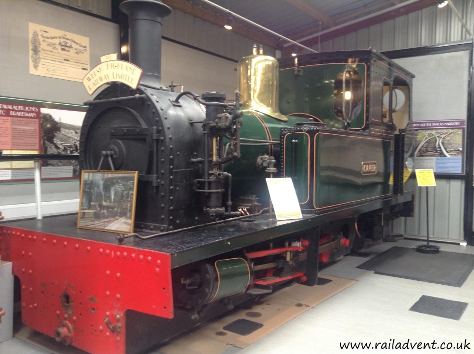 Karen in the Sheds on the Welsh Highland Heritage Railway (WHHR)