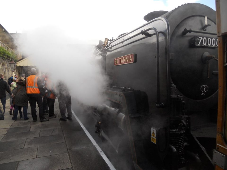 Britannia at the Llangollen Railway