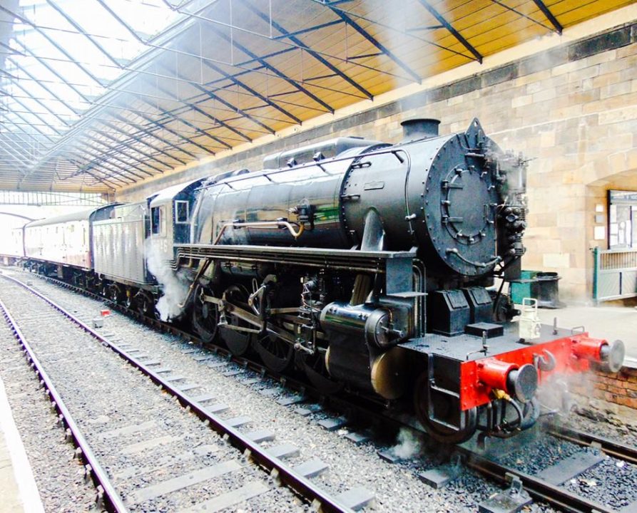 No. 6046 (resident at the Churnet Valley Railway) at Pickering on the North Yorkshire Moors Railway