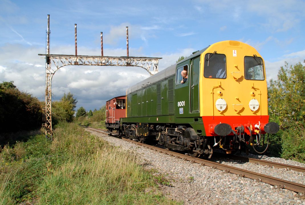 Class 20 'D8001' is set to visit the Epping Ongar Railway in 2017