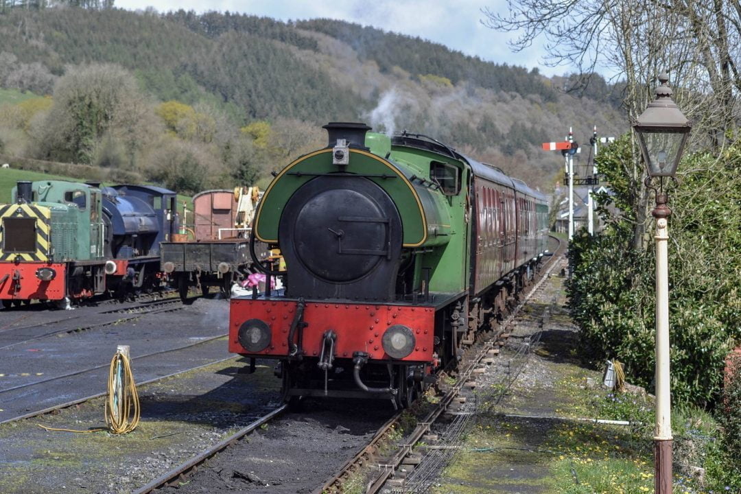 Haulwen at Bronwydd Arms on the Gwili Railway