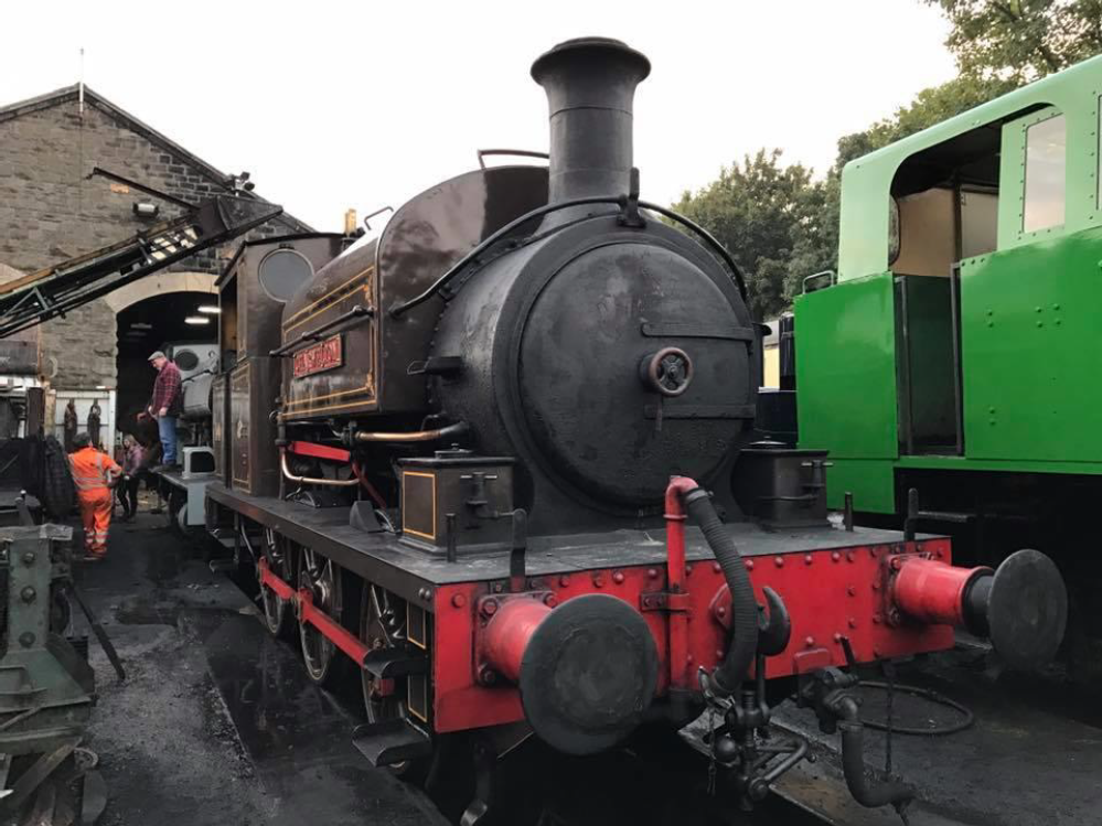 Steam Locomotive Charwelton // Credit: Rother Valley Railway