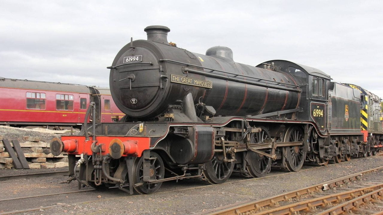 61994 The Great Marquess arrives at Bo'ness