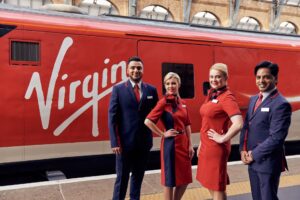 Staff Model The New Uniform // Credit: Virgin Trains