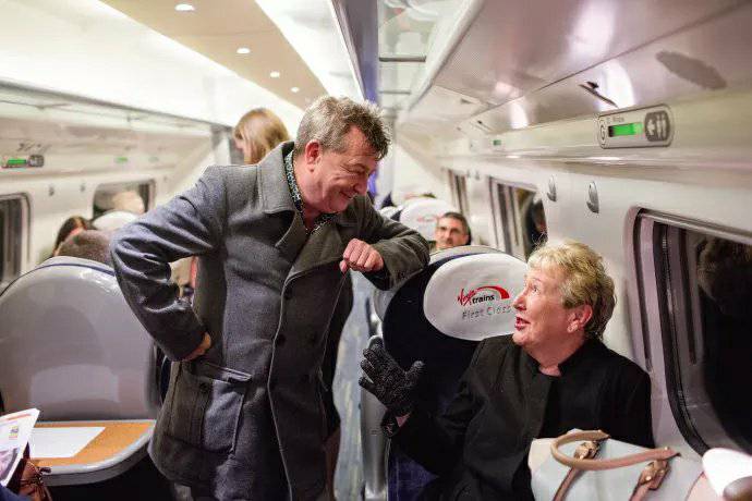 Stuart Maconie // Credit: Virgin Trains