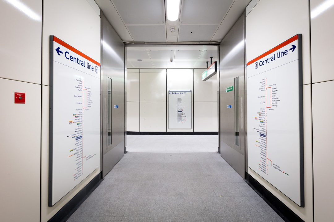 Bond Street Tube Station Passage