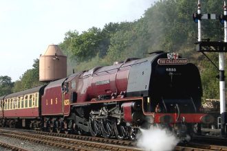 Steam locomotive 6233 Duchess of Sutherland to pass through Loughborough this Thursday