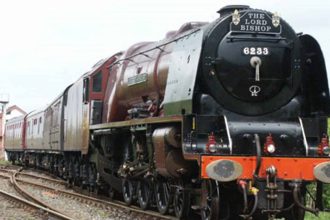 Steam locomotive 6233 Duchess of Sutherland to pass through Cambridge this Friday