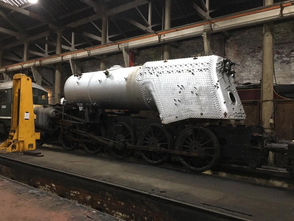 92134's Boiler back on its Chassis // Credit 92134 FB Page