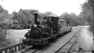 Maid Marian and Holy War at Llangower on the Bala Lake Railway