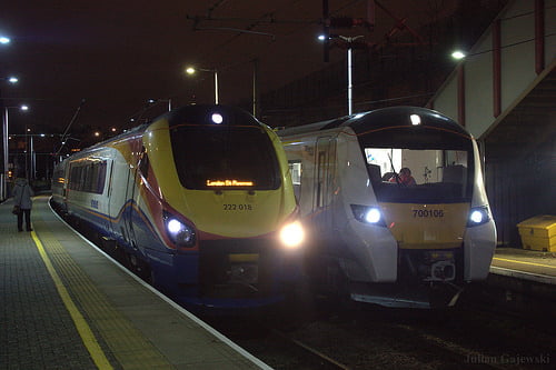 East Midlands Trains and Thameslink at Kentish Town