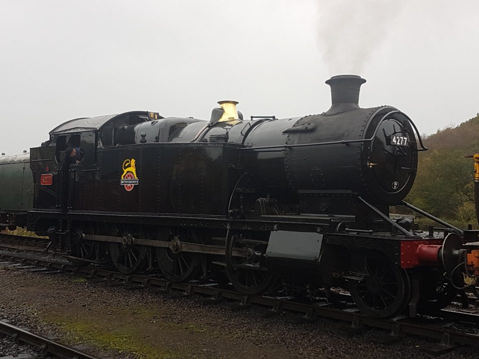 4277 at Cheddleton Station, CVR // Credit Jamie Duggan