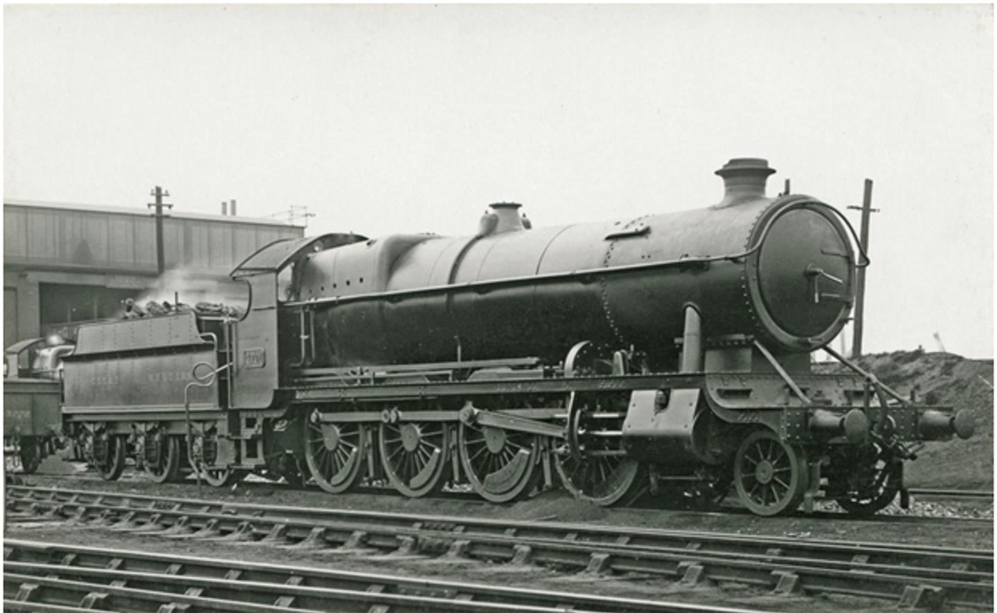 4701 at Old Oak Common // Credit Great Western Society 47XX Project