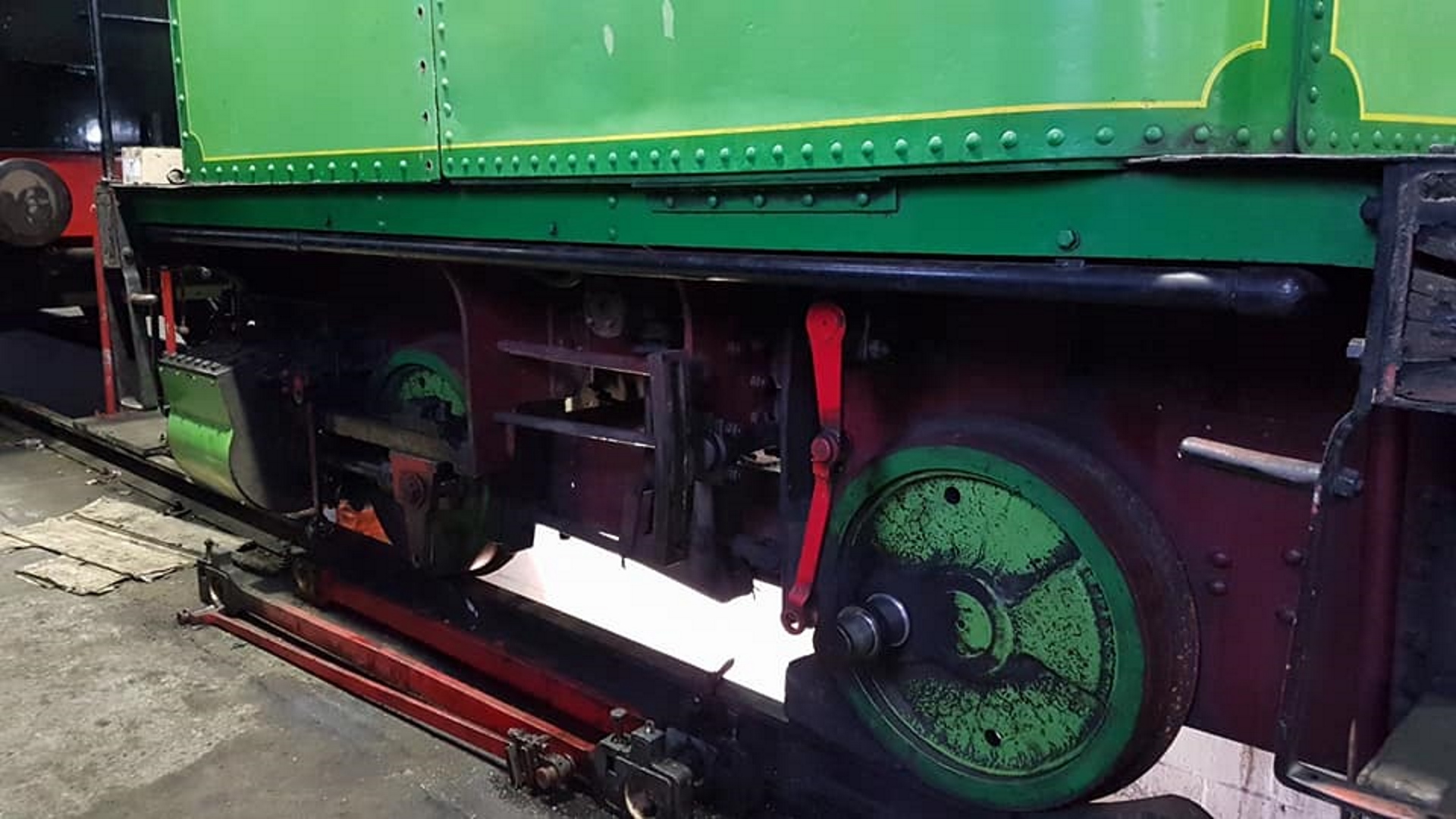 Right-Hand Side Motion Removed off of Lucie // Credit Paul Middleton, Grosmont M.P.D News - The Original