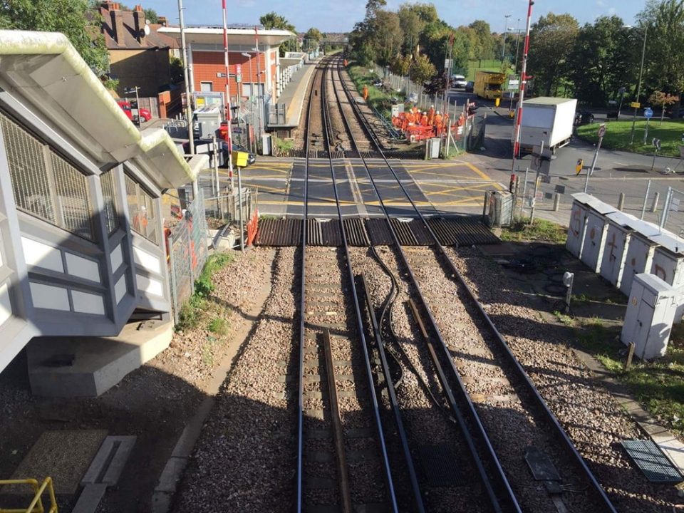 Eastfield Road railway level crossing