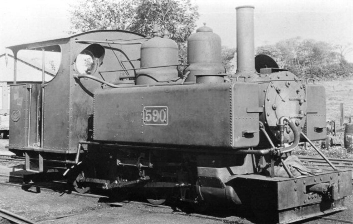 590 shortly after arriving on the Welsh Highland Railway // Credit Welsh Highland Heritage Railway