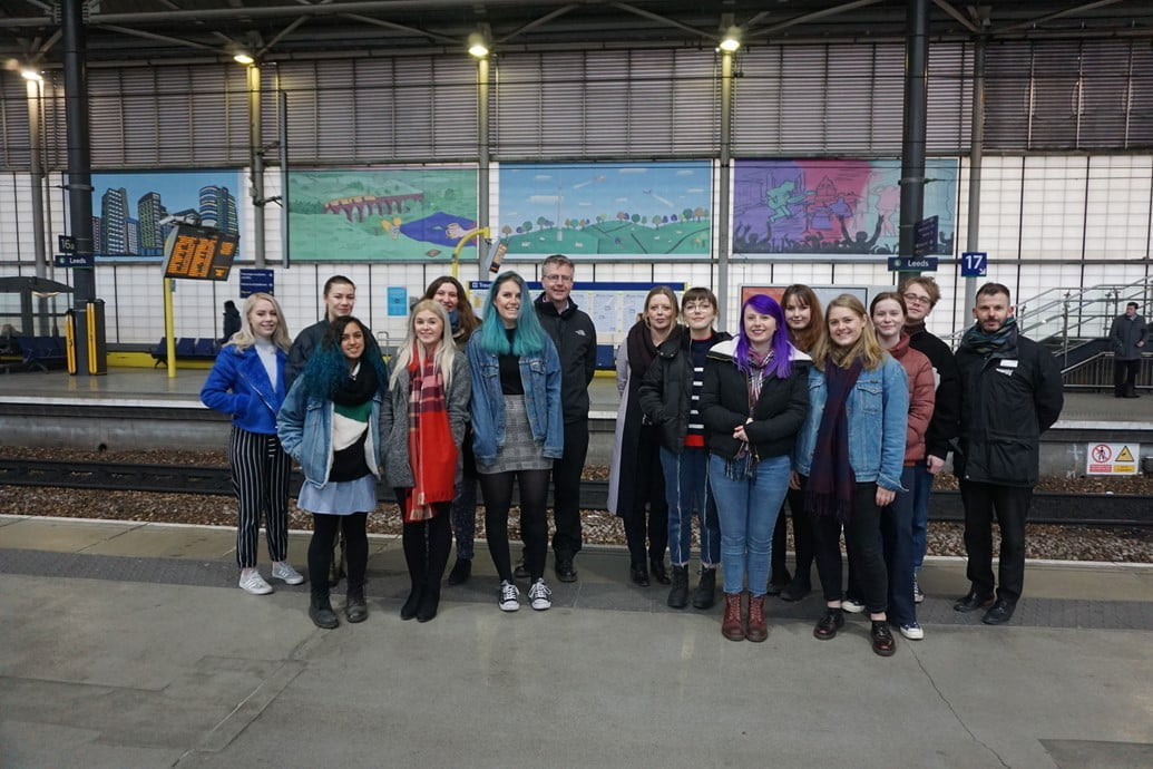 Leeds station sees new artwork installed