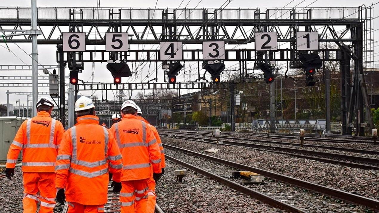 Amey Rail Limited takes over Carillion contracts for Network Rail