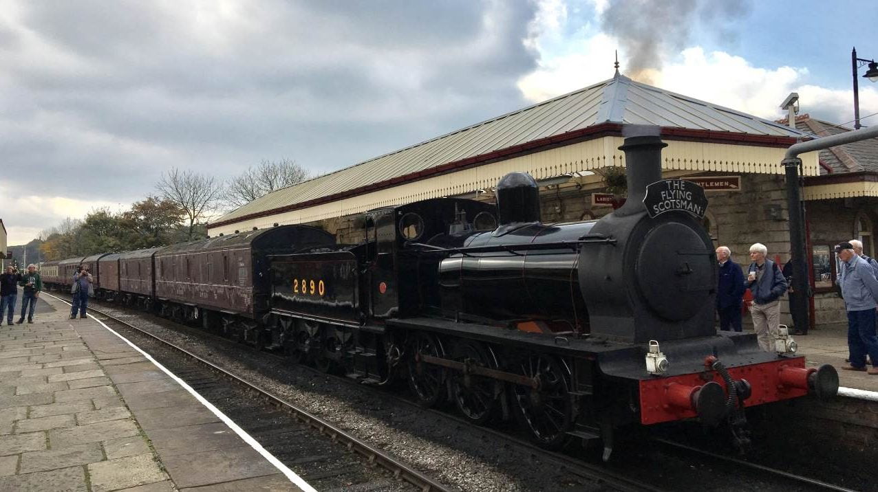 2890 Douglas at Ramsbottom on the East Lancashire Railway