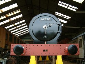 Buffer Beam and Smokebox Front // Credit The Holden F5 Steam Locomotive Trust