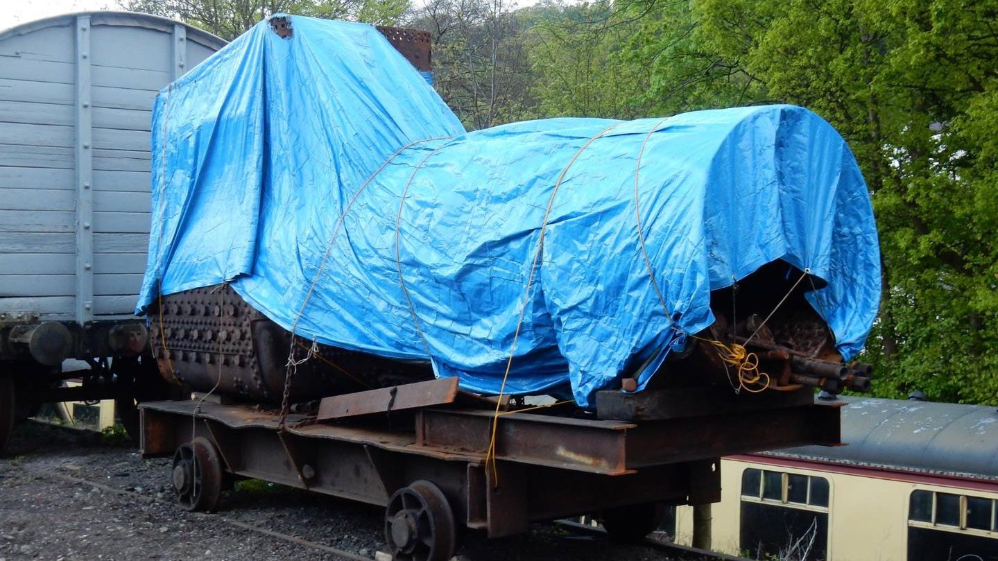 5532'S Boiler // Credit Llangollen Railway Great Western Locomotive Group