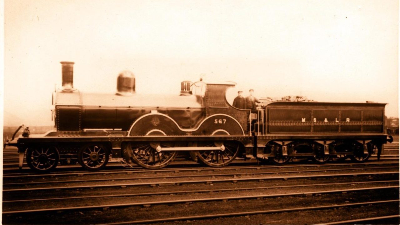 No.567 at Gorton Works, January 1891 // Credit Andrew Horrocks-Taylor