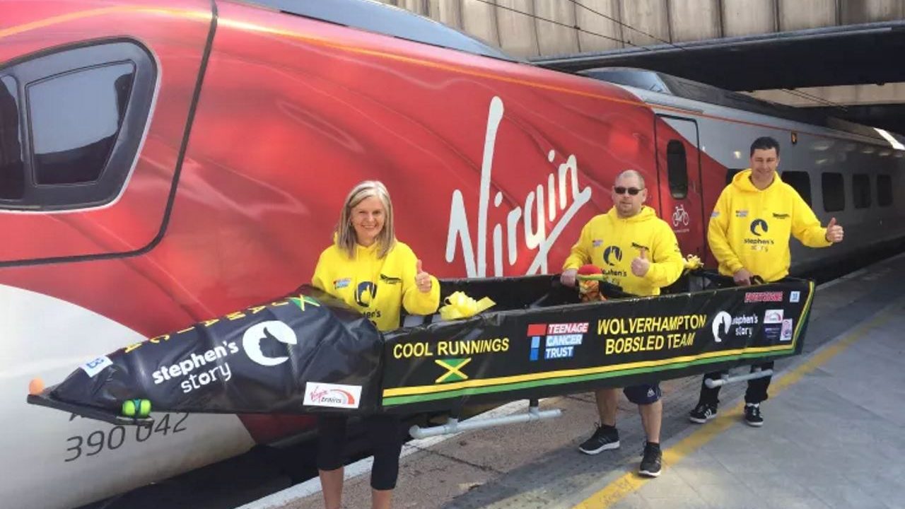 Virgin Trains with Wolverhampton Bobsled Team