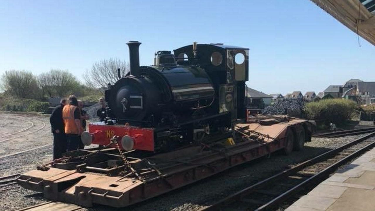 No. 3 Sir Haydn returns to the talyllyn railway