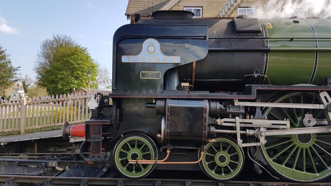 60163 "Tornado" at Nene Valley Railway on April 22nd 2017 // Credit Jamie Duggan, RailAdvent