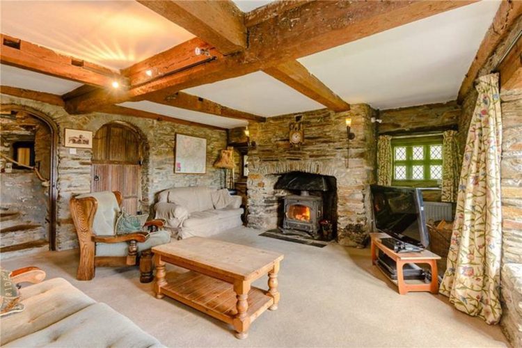 This house with its own steam train platform could be yours!