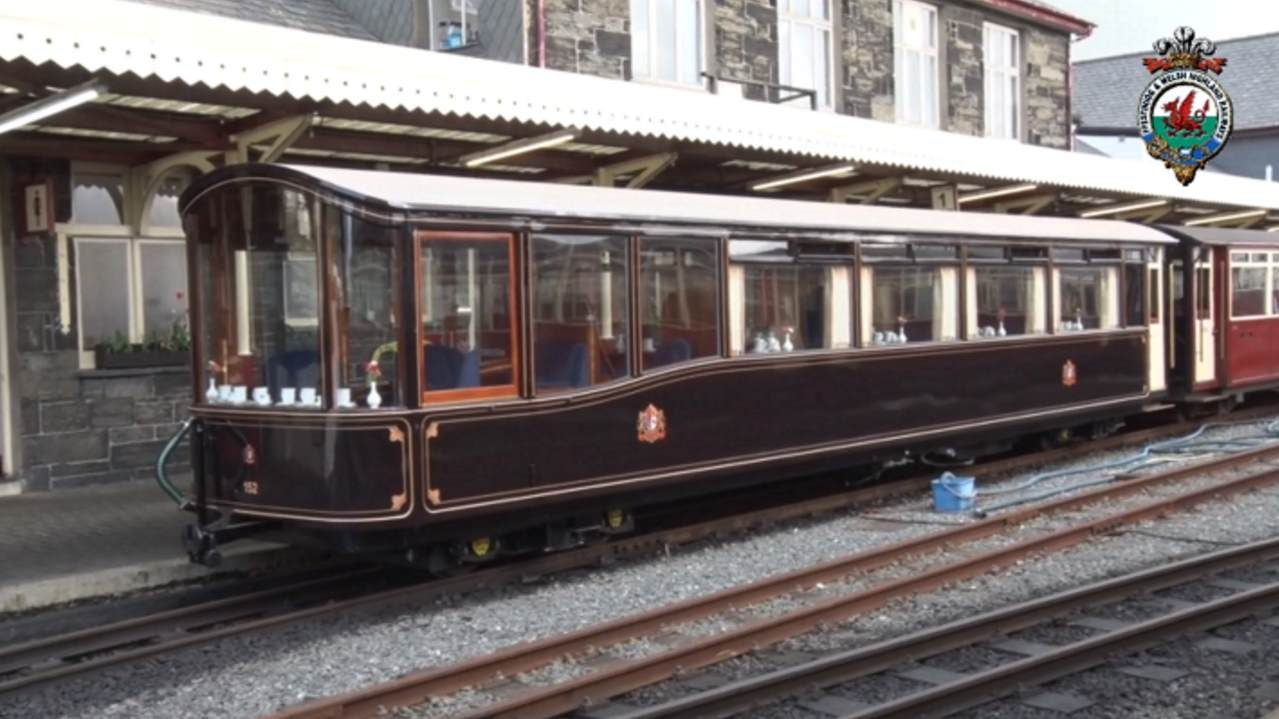 Ffestiniog Railway launch brand new pullman carriage 152