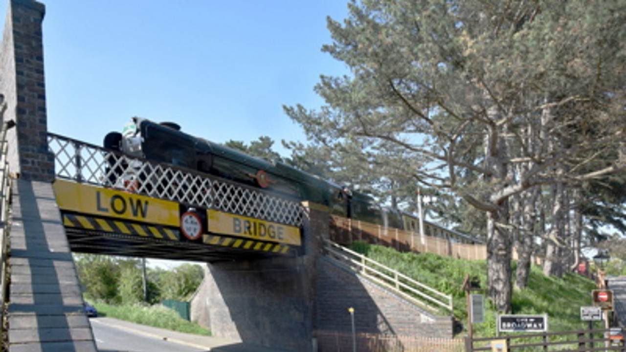 Gloucestershire Warwickshire Steam Railway bridge hit for 14th time in 3 years