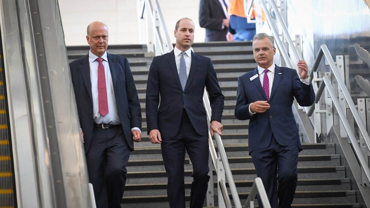 HRH Prince William reopens London Bridge