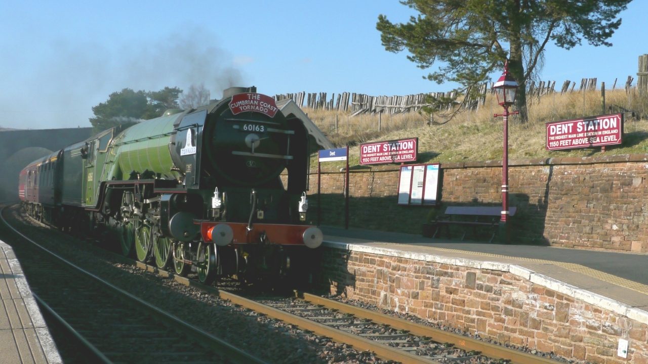 Tornado passes through Dent Station