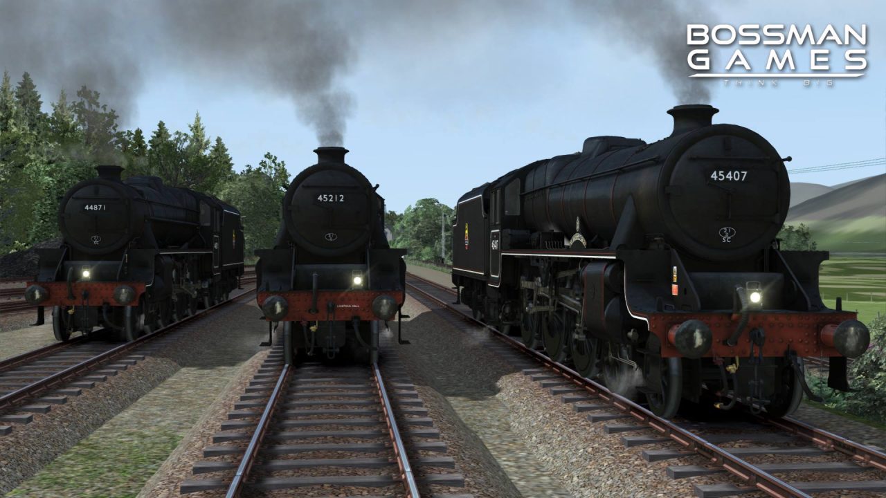 Bossman Games release Black 5 add on for train simulator