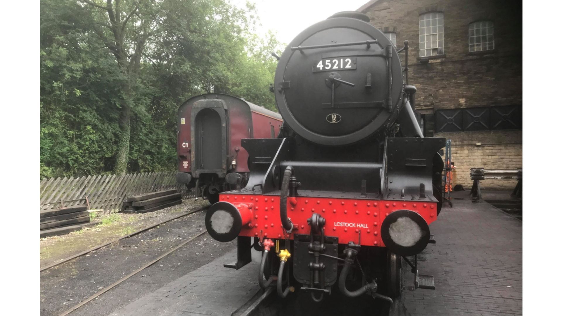 45212 at Haworth