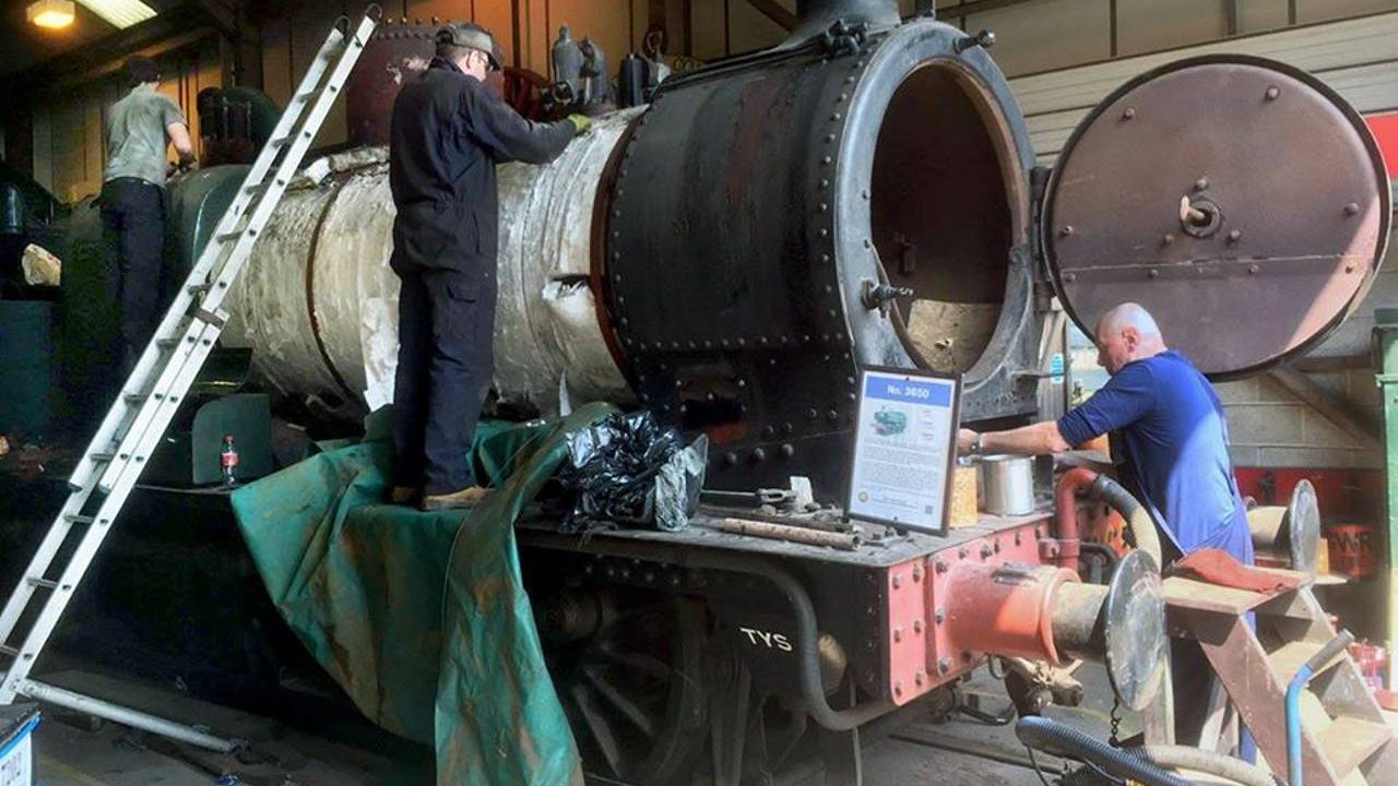 3650 at the Didcot Railway Centre