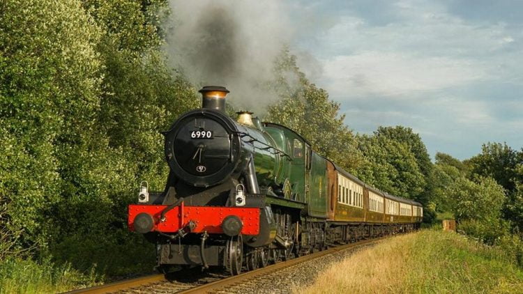 6990 Witherslack Hall on the East Lancashire Railway